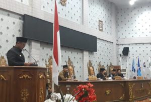 Pidato Bupati Bolmut Sirajudin Lasena Pada Rapat Paripurna Tentang APBD Perubahan Tahun 2025